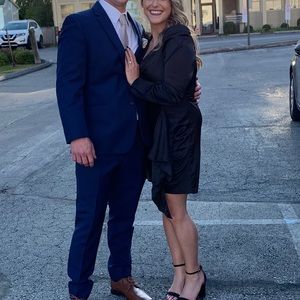 Little Black silk dress WORN ONCE